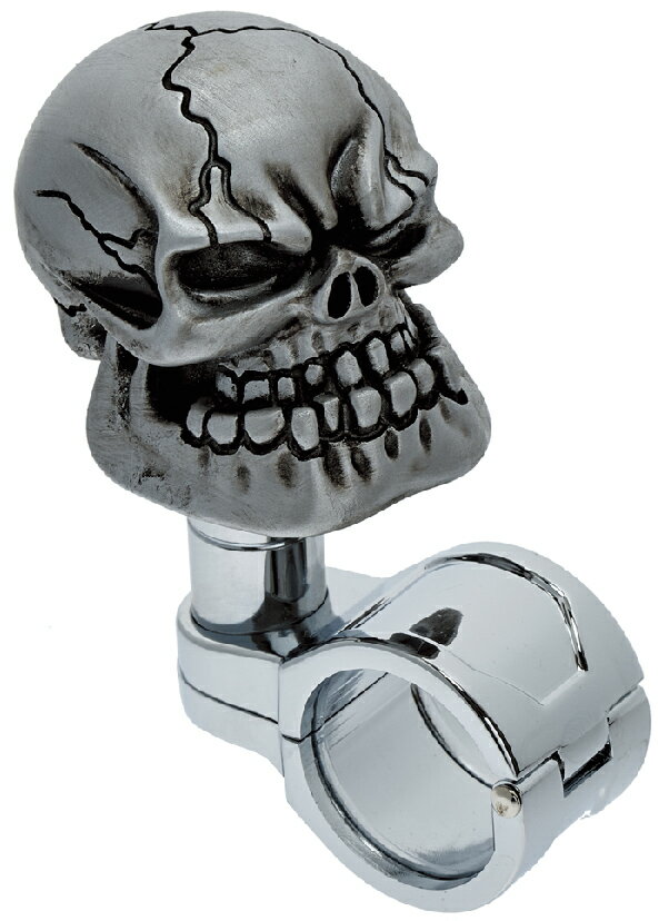 JET INOUE ジェットイノウエ 506187 スカルハンドルスピンナー シルバー