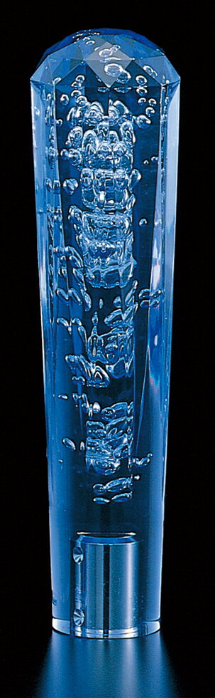JET INOUE ジェットイノウエ 560665 ダイヤモンドカット 泡シフトノブ ブルー 口径サイズ10X1.25 長さ200mm