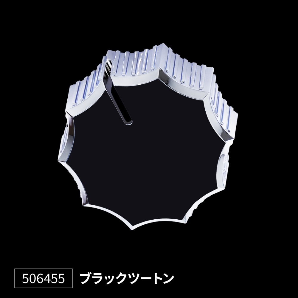【商品コード：506455】JET INOUE/ジェットイノウエ製品になります。在庫/納期につきましてはお気軽にお問い合わせ下さい。’17プロフィア AT車用 シフトダイヤル”メッキ”カバー。オールメッキとブラックツートンをご用意しました。●適合車種：日野大型　17プロフィア（H29.5～）AT車●材質：樹脂/クロームメッキ（ブラック：塗装）●付属：両面テープ（必要に応じて使用）●入数：1個入り※かぶせ式