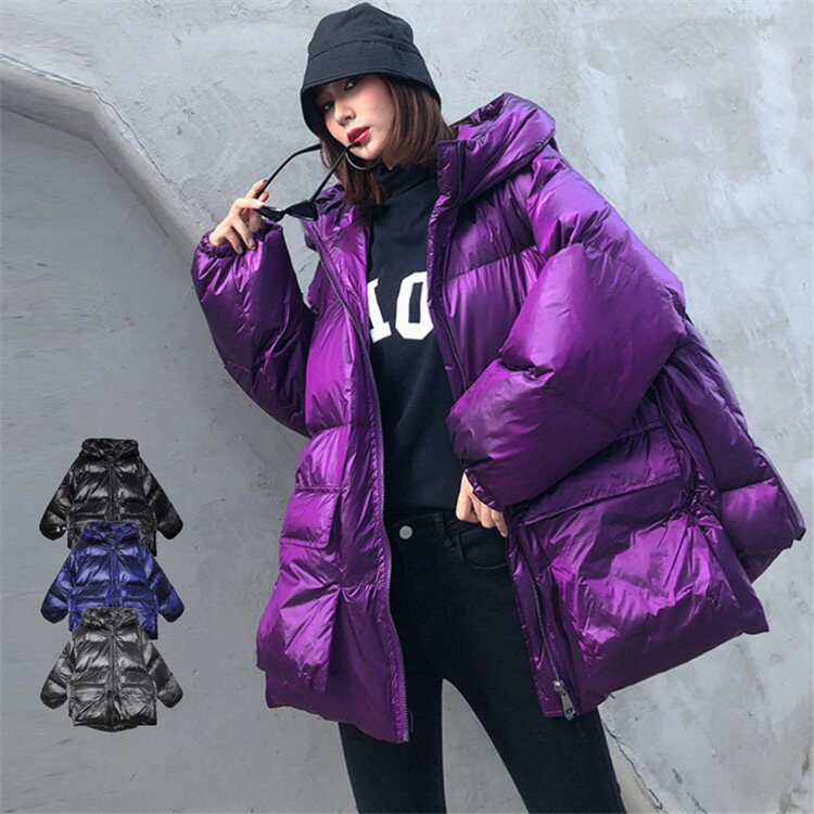 魅力的な 4カラー コート レディース 冬 中綿 厚手 オーバーサイズ おしゃれ ショート丈 ジャケット 春夏新色 Softlove Com Br