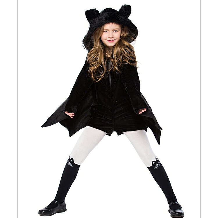 ハロウィン 衣装 子供 コウモリ風 デビル風 コウモリ コスプレ 衣装 キッズ ドレス ワンピース 子供 ハロウィン 女の子 男の子 大人 子供ドレス コスプレ ロンパース 仮装 発表会 幼稚園 保育園 パーティーグッズ コスチューム 仮装 可愛い お姫様 敬老の日 プレゼント toracyan-10002773 とらみ サンプル画像2