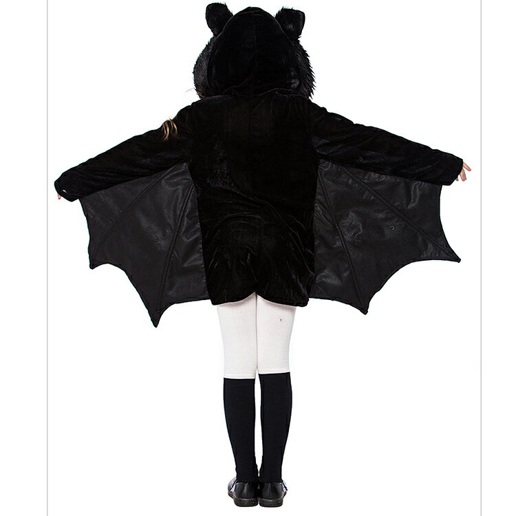 ハロウィン 衣装 子供 コウモリ風 デビル風 コウモリ コスプレ 衣装 キッズ ドレス ワンピース 子供 ハロウィン 女の子 男の子 大人 子供ドレス コスプレ ロンパース 仮装 発表会 幼稚園 保育園 パーティーグッズ コスチューム 仮装 可愛い お姫様 敬老の日 プレゼント toracyan-10002773 とらみ サンプル画像3