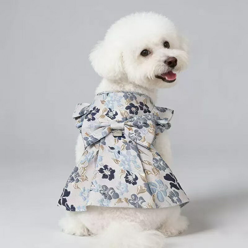 Rakuten - 犬服ドレス犬スカートふりふりスカート犬服犬の服ドレスワンピーススカート中型犬服小犬服春服秋服冬服夏服キラキラスカートドレスチワワ服マルチーズ服ミニチュアダックス服柴犬服
