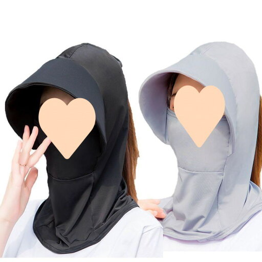 日焼け止め帽子紫外線対策ひんやり生地UVカットフェイスカバアドウェア海用、散歩用360℃巻き 日焼け止め帽子紫外線対策ひんやり生地UVカットフェイスカバアドウェア海用、散歩用360℃巻き