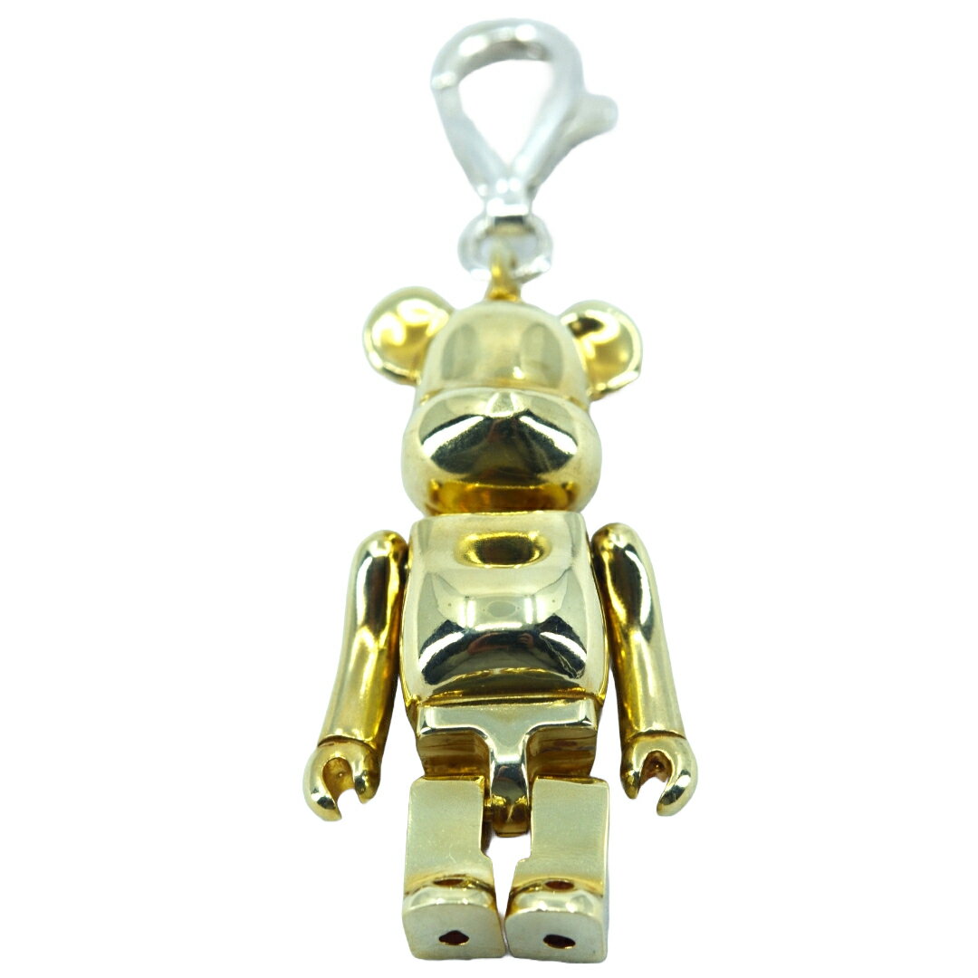 K14 モスバーガー×BE＠RBRICK（ベアブリック） チャーム ペンダントアクセサリー 2003 クリスマス抽選企画限定 ゴールド K14 レディース ジュエリー／宝石／宝飾品／貴金属／宝飾小物／ジュエリー雑貨 【中古】