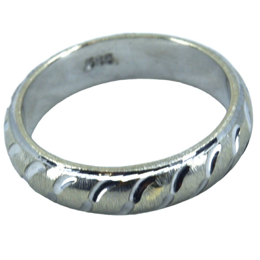 K14WG かまぼこリング シルバー K14WG 9.75号 レディース ジュエリー／宝石／宝飾品／貴金属／リング／..