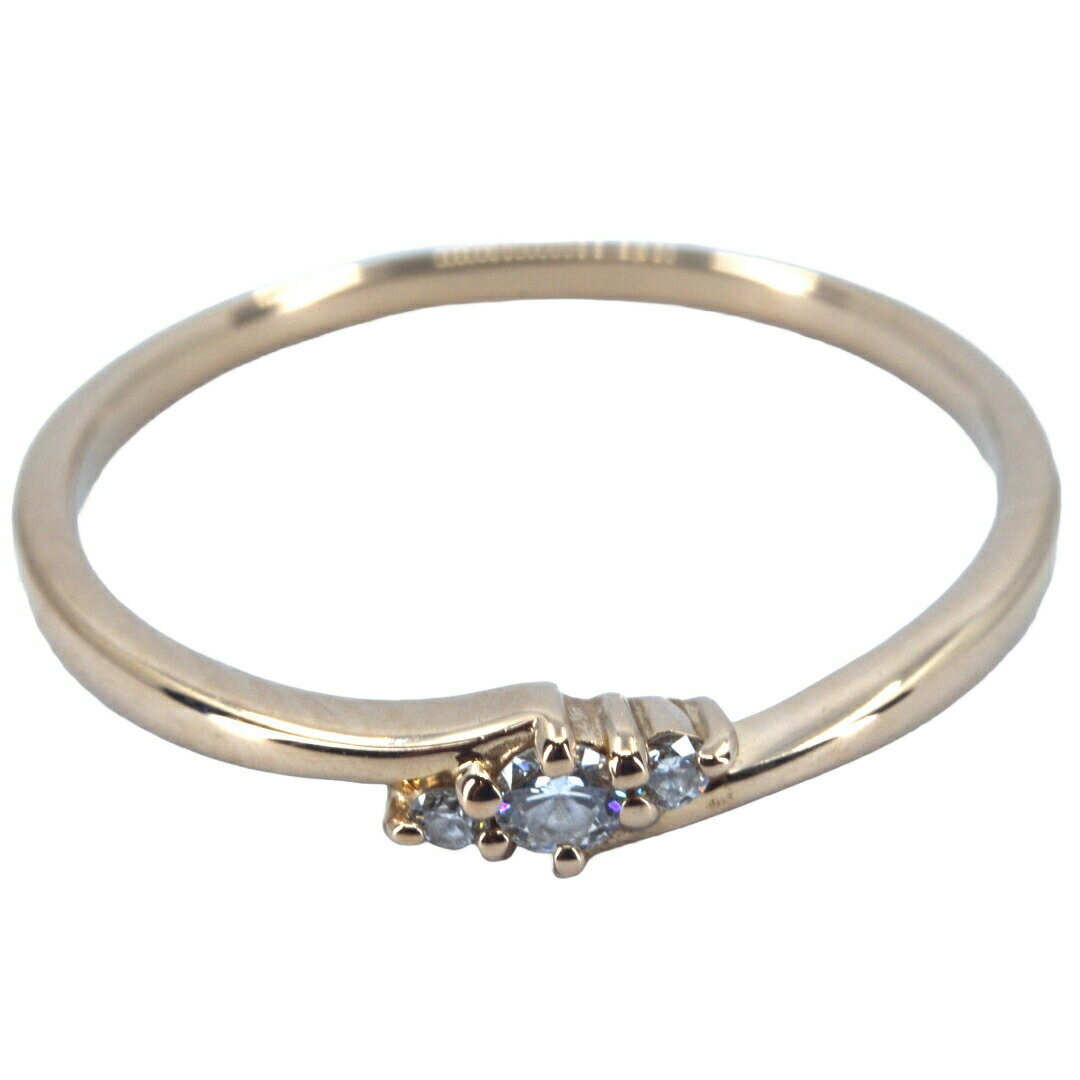 ヴァンドーム青山 Vendome Aoyama K18 ダイヤモンドリング ゴールド K18 ダイヤモンド 11号 レディース ジュエリー／宝石／宝飾品／貴金属／リング／指輪 【中古】