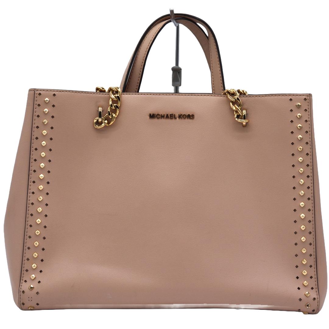 乐天商城 - MICHAEL KORS マイケルコース トートバッグ ピンク レザー レディース ブランドバッグ／ブランド鞄 ／トートバッグ 【中古】