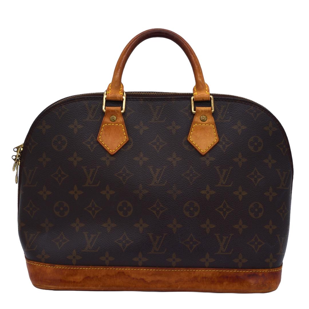 LOUIS VUITTON - Louis Vuitton ルイ・ヴィトン アルマ モノグラム M51130 ブラウン モノグラム レディース ブランドバッグ／ブランド鞄／手提げバッグ／ハンドバック／トップハンドルバッグ 【中古】