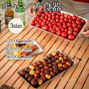 キャンプ 食器 アウトドア 皿 お花見 ステンレス コンパクト キャンプ用 お椀 食器皿 レジャー ピクニック ピクニック食器 軽い ランチプレート スタッキン...