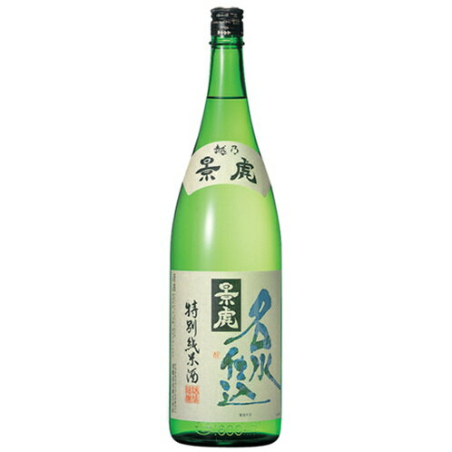 こだわりの日本酒ギフト 越乃景虎（こしのかげとら）名水仕込 特別純米酒 1.8L【日本酒】【新潟／諸橋酒造】【RCP】