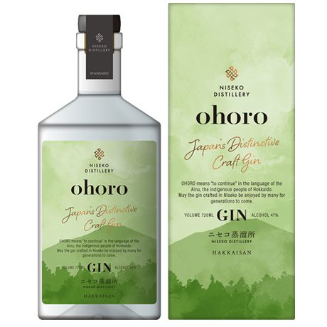 ニセコ蒸留所ohoro GIN スタンダード 化粧箱入り47° 720ml【ジン】【ニセコ蒸留所】【八海山】オホロ ジン