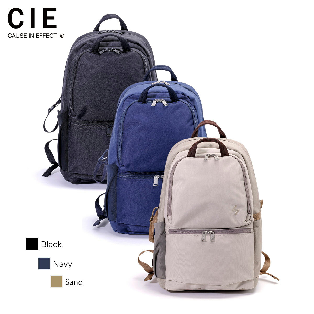 【数量限定 CIEオリジナルボトル付】 シー CIE リュック ENOUGH DAYPACK バックパック 通勤 通学 メンズ レディース 日本製 022221 【正規販売店】