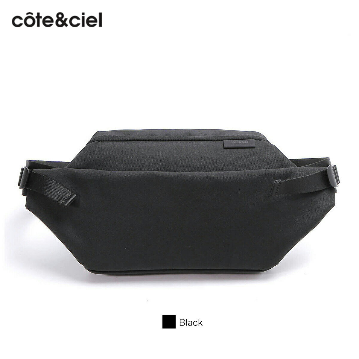 コートエシエル ボディバッグ イザラウ Cote Ciel ISARAU Eco Yarn Black JAPAN LIMITED ウエストバッグ スリングバッグ タウンユース 9.7インチタブレット対応 メンズ レディース CC-28499 【正規販売店】