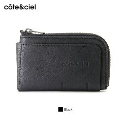 コートエシエル コインケース Cote&Ciel Zippered Wallet Recycled Leather ウォレット 財布 メンズ レディース リサイクルレザー CC-28951 【正規販売店】