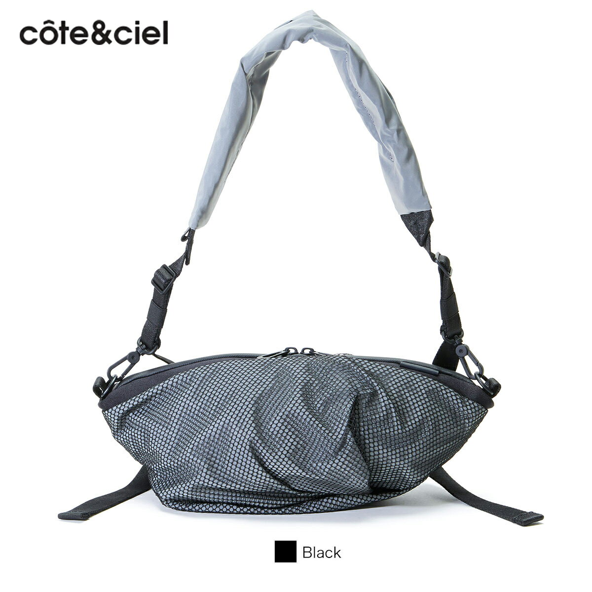 【20％オフ！】コートエシエル ショルダーバッグ オルネ Cote Ciel ORNE Reflective ミニショルダーバッグ ボディバッグ タウンユース メンズ レディース 反射素材 CC-28977 【正規販売店】