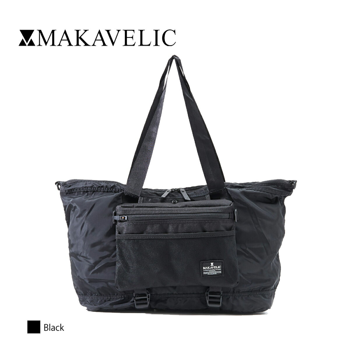 マキャベリック トートバッグ MAKAVELIC LIMITED PACKABLE TOTE カジュアル タウンユース ショルダーバッグ メンズ レディース 2WAY 3121-10202 【正規販売店】