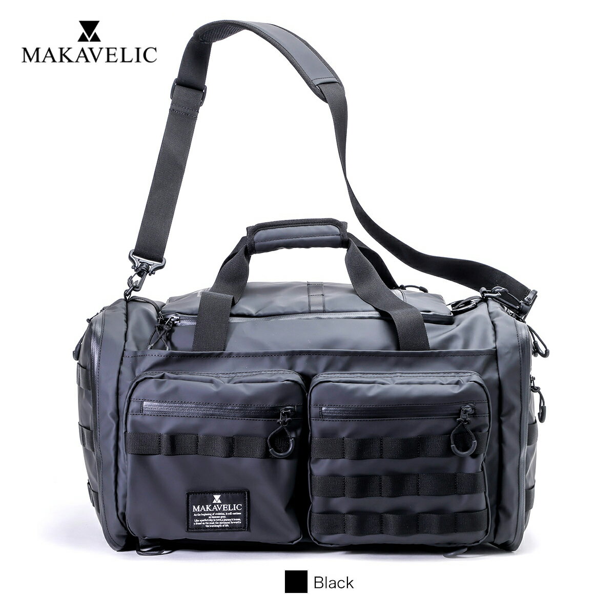 マキャベリック リュック メンズ 【セールアイテム】マキャベリック ボストンバッグ MAKAVELIC LUDUS VARIOUS BOSTON BAG ジムバッグ 40-45L スポーツジム トラベル カジュアル タウンユース リュック バックパック メンズ レディース 3122-10401 【正規販売店】