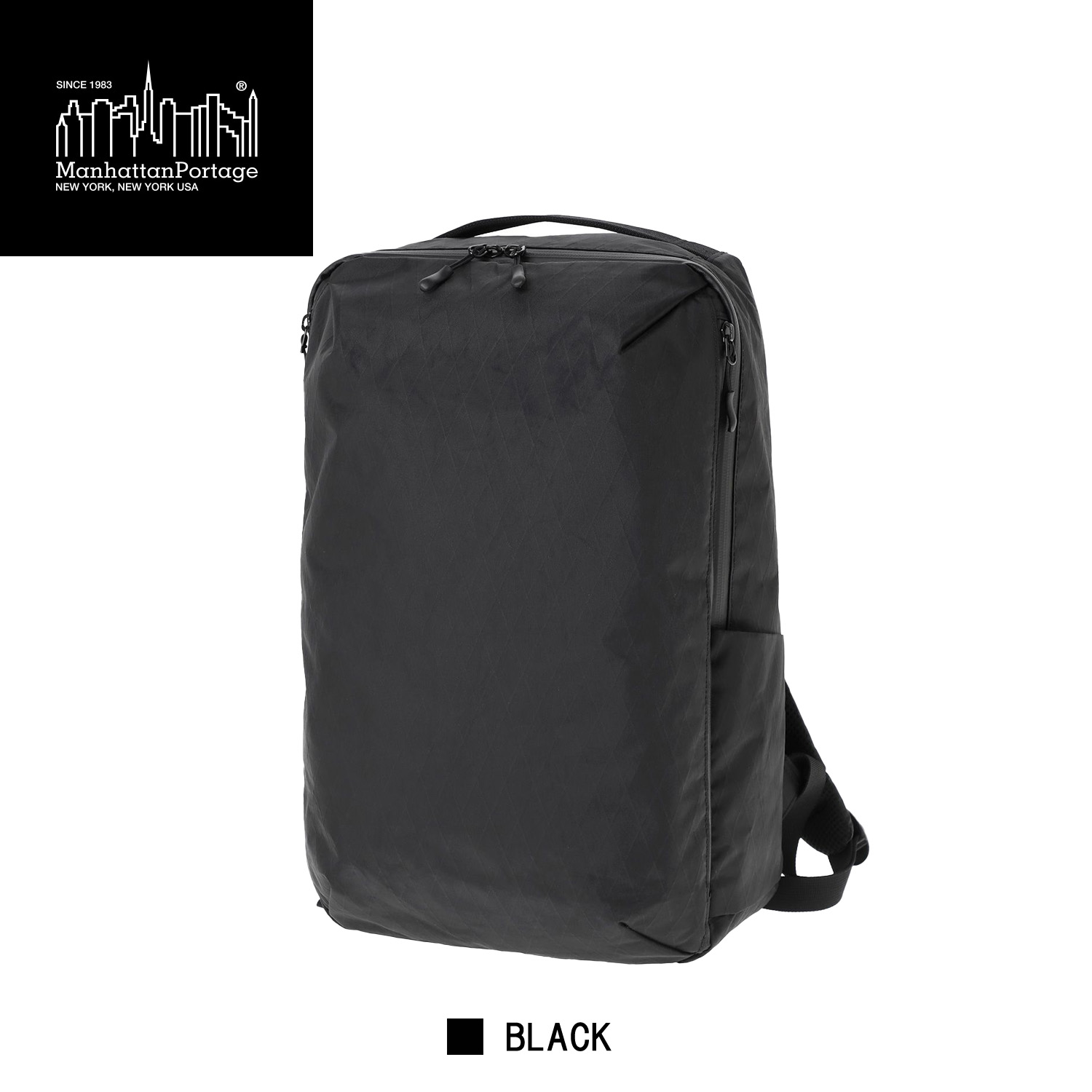 マンハッタンポーテージブラックレーベル リュック エックスパック Manhattan Portage BLACK LABEL ALEN BACKPACK X-PAC リュック MP2288XPACBL 【正規販売店】