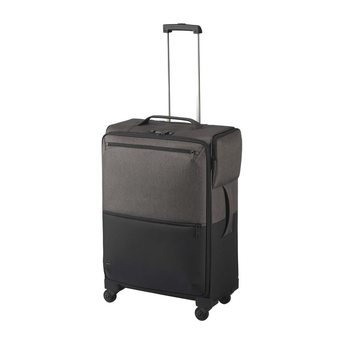 【正規販売店 10年保証】 プロテカ 66リットル 5〜7泊 アクトーイ2 出張 旅行 ビジネス トラベル 国内 海外 国際線 国内線 TSロック 軽量 軽い 大容量 大き目 静音 ソフトケース キャスターストッパー 片開き スーツケース 日本製 手荷物預け国際基準サイズ 12102 PROTECA 2