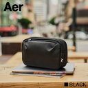 【選べるノベルティ】エアー Aer ポーチ Tech Collection Cable Kit 3 通勤 通学 出張 旅行 アウトドア ゴルフ キャンプ トラベル 軽量 軽い 大容量 撥水 雨の日 AER-31018 【正規販売店】