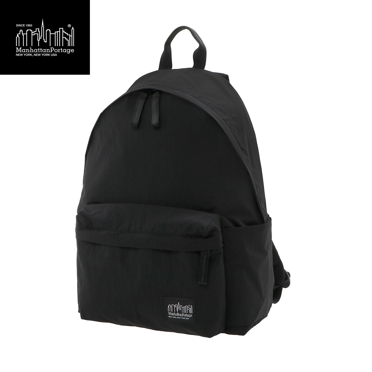 Other - マンハッタンブラック リュック Manhattan BLACK STUYTOWN BACKPACK NYLON TUSSAH バックパック リュック 19L 13インチPC対応 A4サイズ対応 メンズ レディース MP1277TSCBL 【正規販売店】