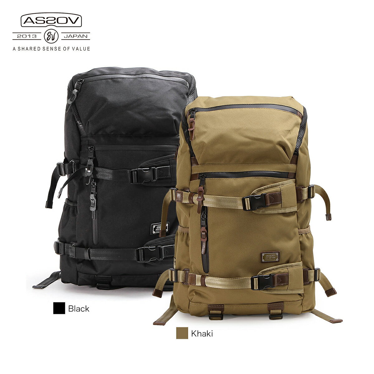 アッソブ リュック メンズ アッソブ AS2OV バックパック リュック ラウンドジップ B4対応 CORDURA DOBBY 305D ROUNDZIP BACKPACK メンズ 通勤 通学 大容量 061409 [ ノベルティプレゼント ]【正規販売店】