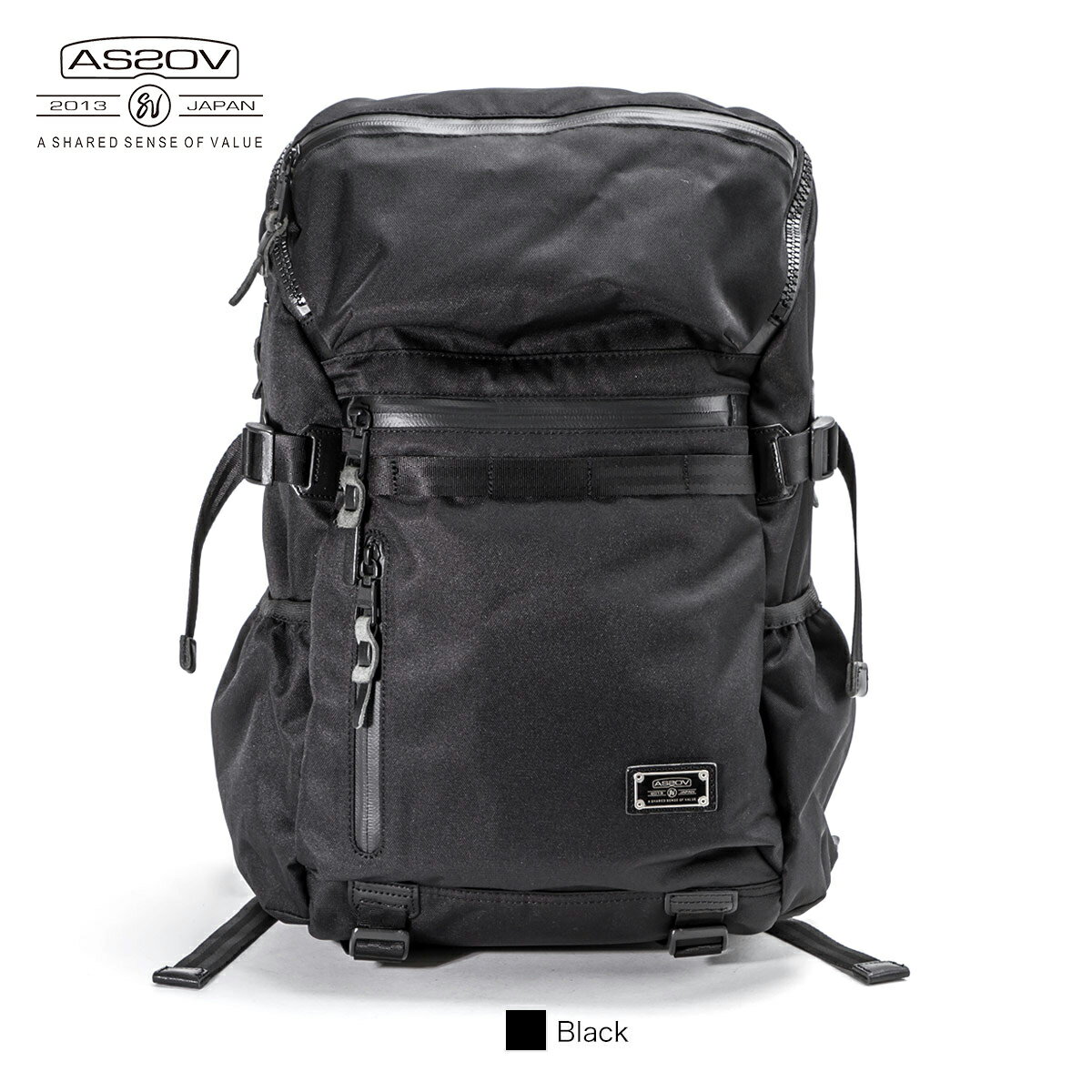 アッソブ AS2OV リュック バックパック A4対応 CORDURA DOBBY 305D ROUND ZIP BACKPACK S メンズ 通勤 通学 061418 