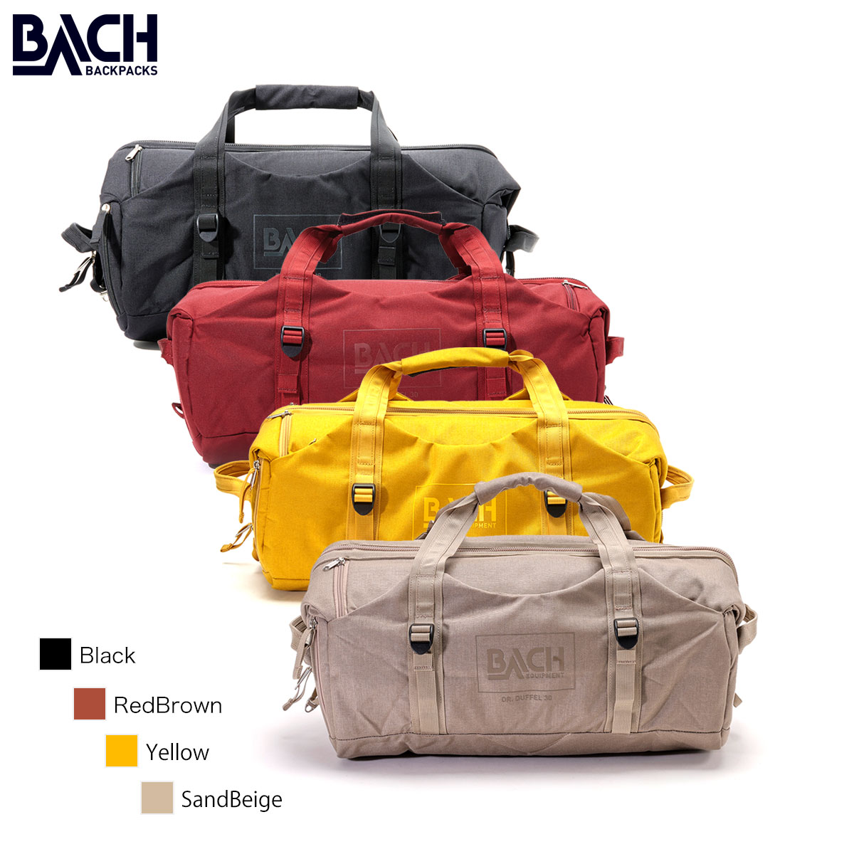 バッハ BACH 2WAY ボストンバッグ リュック バックパック 30L ドクター ダッフルバッグ Dr. Duffel 30 CORDURA BACH OUTDOOR アウトドア 旅行 キャンプ 大容量 機内持ち込み 281353 PICK UP IT…