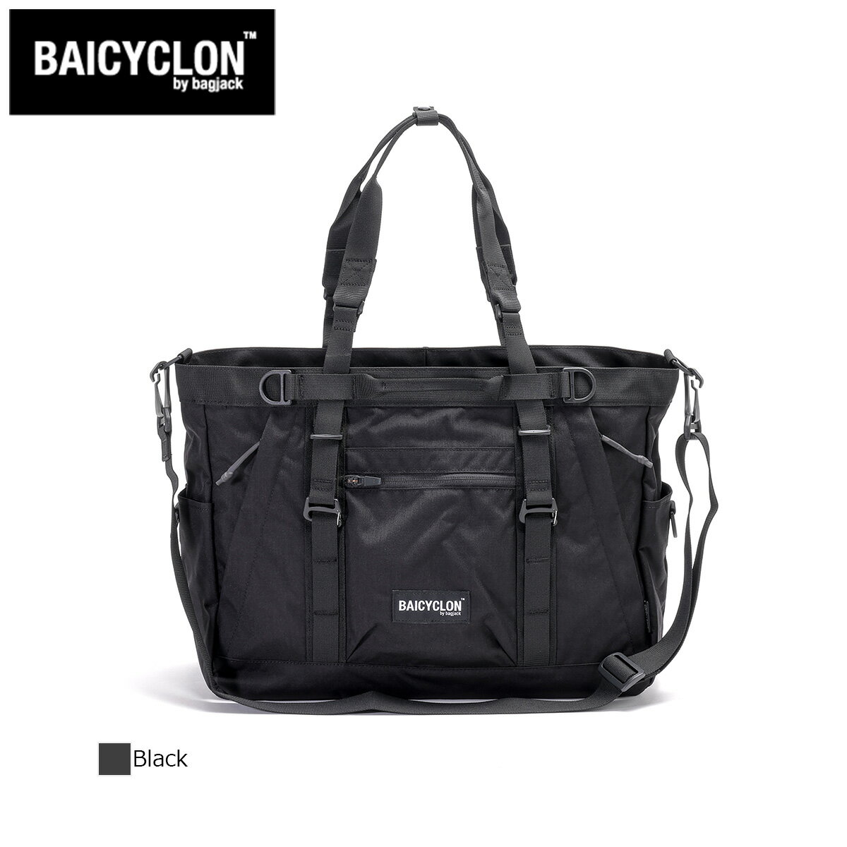 oCVN oC obOWbN TOTE BAG (Ver.2) g[gobO BAICYCLON by Bagjack BCL-17 BLACK