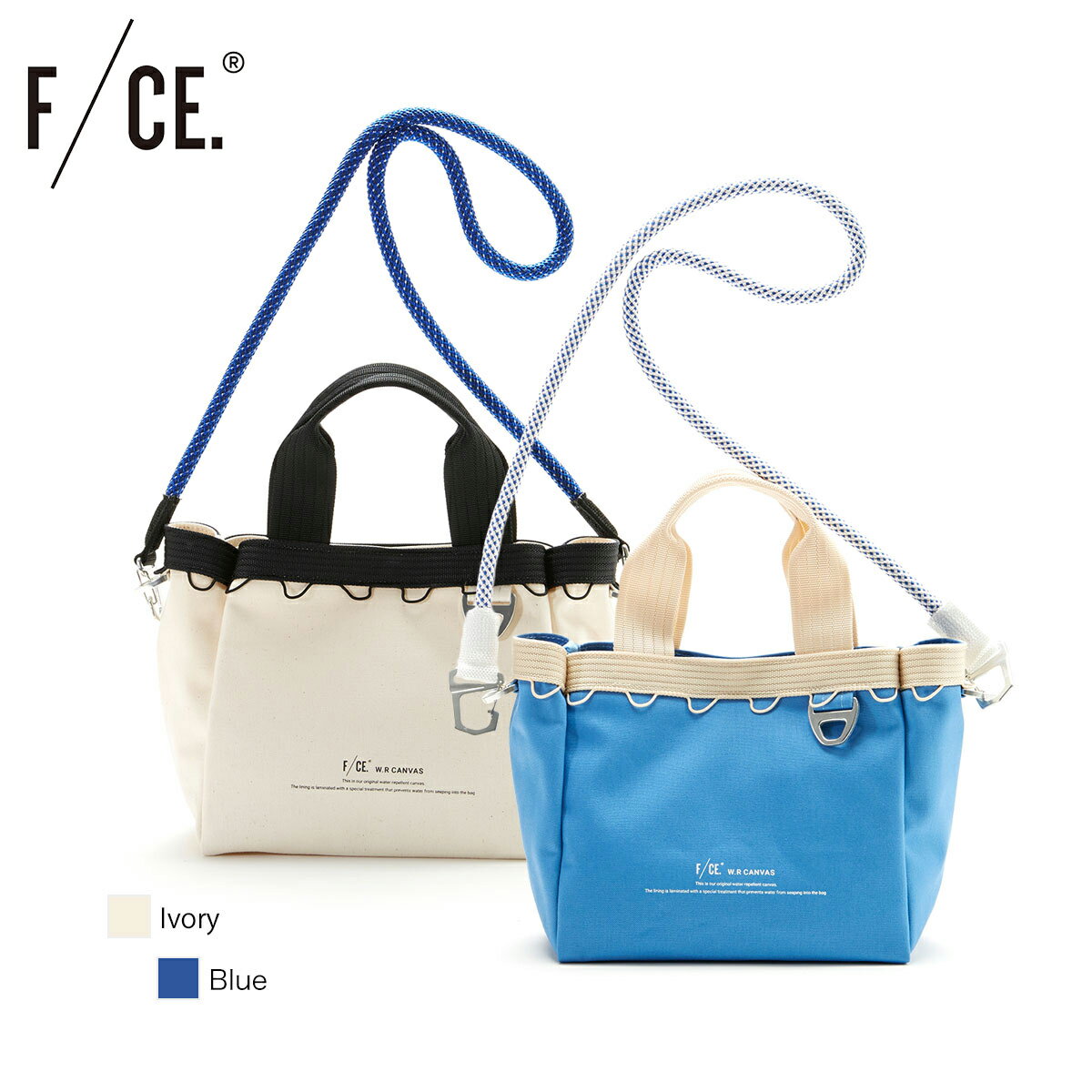 エフシーイー（F/CE.） バッグ メンズ エフシーイー F/CE. W.Rキャンバススモールトート ショルダーバッグ W.R CANVAS SMALL TOTE FWR32221B0003 [ノベルティプレゼント&ラッピング無料]【正規販売店】 ss2403