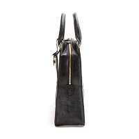 【正規販売店】ガンゾシンブライドルブリーフケースTHINBRIDLEBriefGANZO57223Black