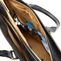 【正規販売店】ガンゾシンブライドルブリーフケースTHINBRIDLEBriefGANZO57223Black