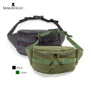 マキャベリック バッグ メンズ マキャベリック MAKAVELIC ボディバッグ ウエストポーチ メンズ レディース 軽量 RICO SEPARATE WAIST POUCH BAG 3120-10302 [ラッピング無料]【正規販売店】 ss2403