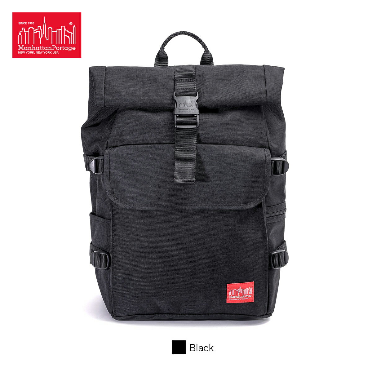 マンハッタンポーテージ ロールトップ バックパック リュック Silvercup Backpack MP1236 Manhattan Portage [ノベルティプレゼント&ラッピング無料]【正規販売店】