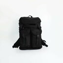 エスエムエル FLAP CONTINENTAL BACKPACK L リュック LIONEL SML K909037 BLACK