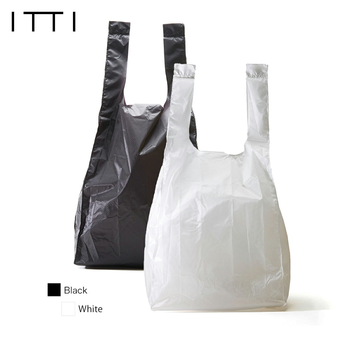 イッチ ITTI トート エコバッグ レジスター パッカブル ANNIE REGISTER PACKABLE grocery M CODURA RIP メンズ レディース 日本製 ITTI-BAG-065-A  ss2403