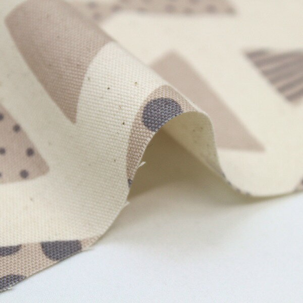 【10cm単位価格】 ナチュラルリボン Tre'fle くすみ オックス 綿100％ 生地 布 約110cm幅 ゆうパケット2m対応 （ ハンドメイド 手作り 可愛い バッグ インテリア 手芸 入園 入学 巾着 雑貨小物 日本製 ）