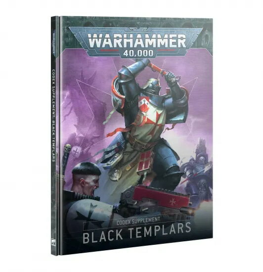 送料無料【ウォーハンマー 40000】CODEX SUPPLEMENT: BLACK TEMPLARS (ENG) 55-01E