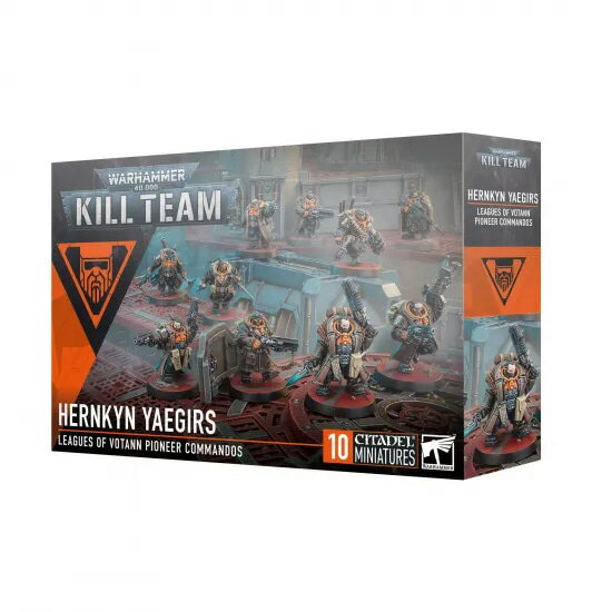 送料無料【ウォーハンマー 40000】【KILL TEAM】キルチーム：ヘルンキン・イェーギル 103-35