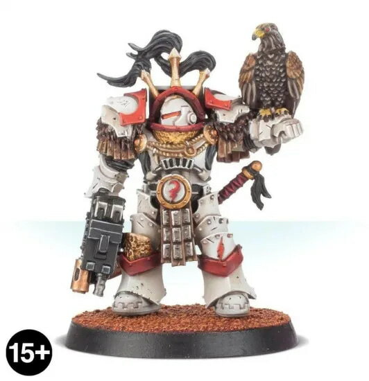 送料無料【ウォーハンマー ホルスヘレシー】White Scars Legion Praetor in Cataphractii Terminator Armou...