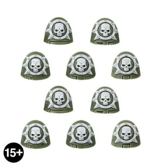 ̵ڥϥޡ ۥ륹إ쥷ۥǥ MKVI ѥå Death Guard MKVI Shoulder Pads[饤]