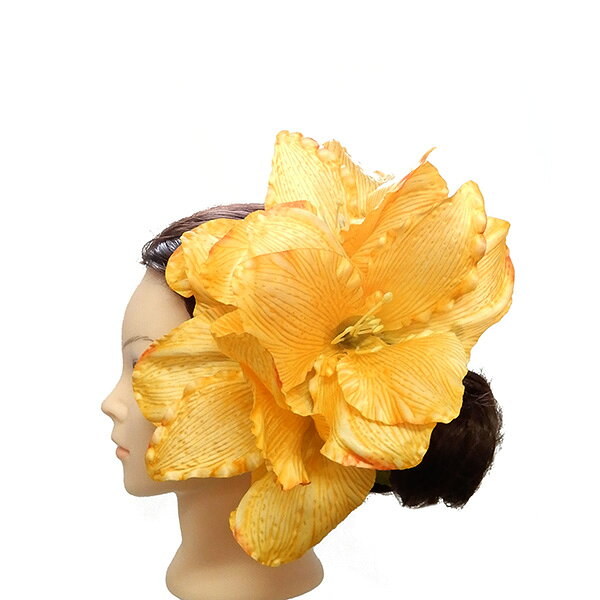 フラダンス衣装　髪飾り　花飾り　ヘアクリップ　イベント　フラ　お仕立て　オー...