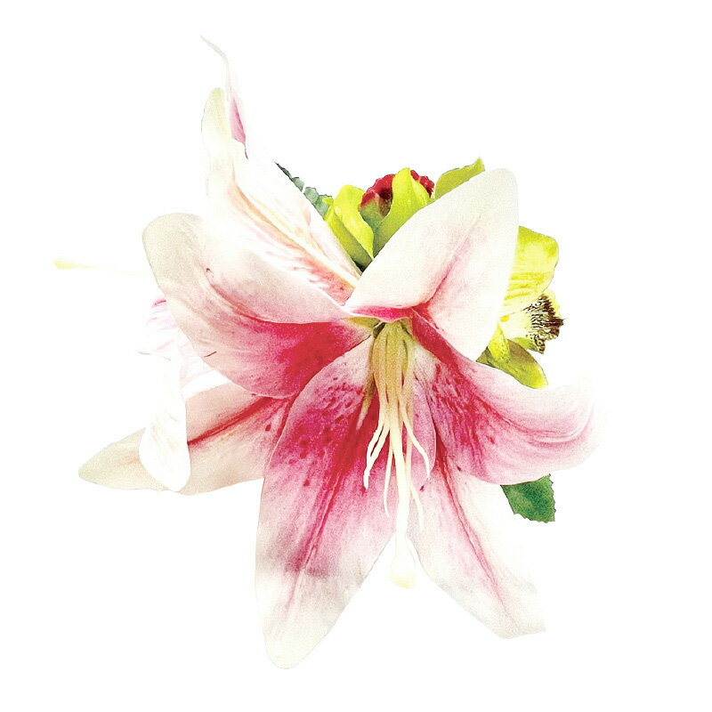 フラダンス衣装　髪飾り　花飾り　ヘアクリップ　イベント　フラ　アレンジ ヘアクリップ 　KC-338 カ..