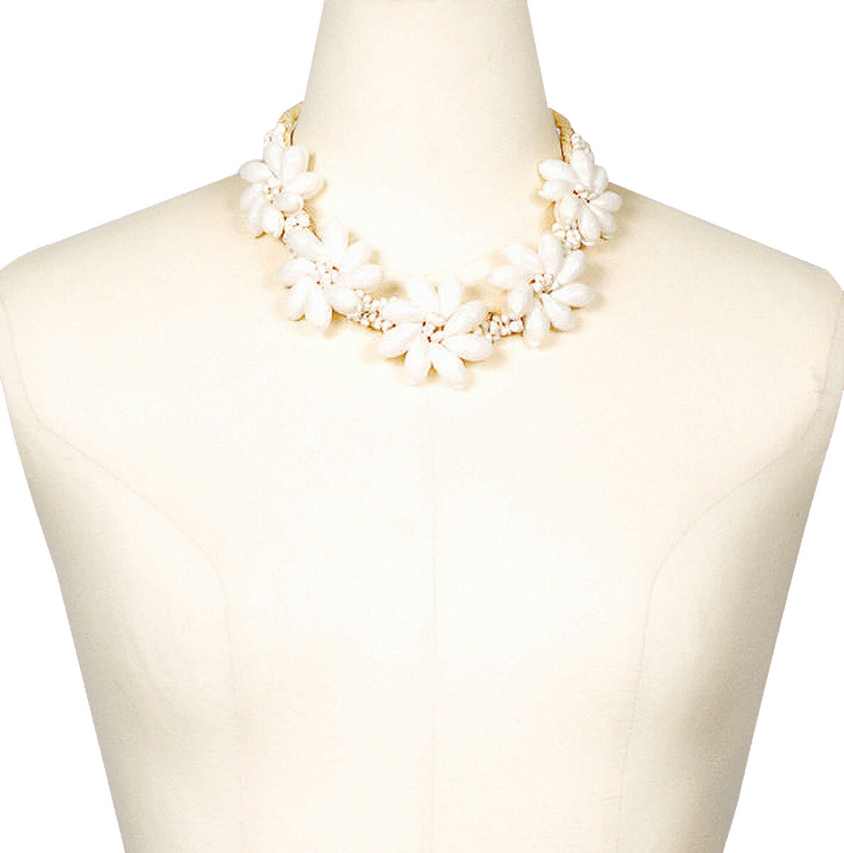 フラダンス衣装　レイ　シェル　ククイナッツ　アクセサリー　ネックレス　チョーカー　ブレスレット　 ハ ...