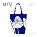 トートバッグ オーダー ハワイ フラダンス レッスンバッグ フラ TUTUVI JH-M003 オーダートートバックJH TUTUVI トーチジンジャー ロイヤルブルー ホワイト