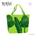 トートバッグ オーダー ハワイ フラダンス レッスンバッグ フラ TUTUVI JL-M001 オーダートートバックJL TUTUVI トーチジンジャー グリーン ダークグリーン