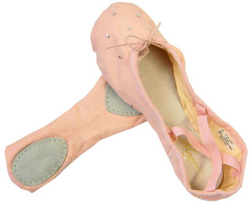 フラダンス レッスンシューズ 402-SPK スワロフスキービーズ付き