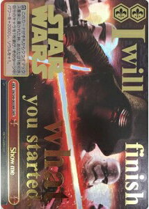 商品説明 収録パック ブースターパック STAR WARS 言語 日本語 型番 SW/S49-085SWR レアリティ SWR タイトル STAR WARS 種類 クライマックス 色 赤 レベル - コスト - パワー - ソウル - トリガー ソウル＋2 特徴 テキスト 【自】 このカードが手札からクライマックス置場に置かれた時、あなたは1枚引き、自分のキャラを1枚選び、そのターン中、パワーを+2000し、ソウルを+1。 備考