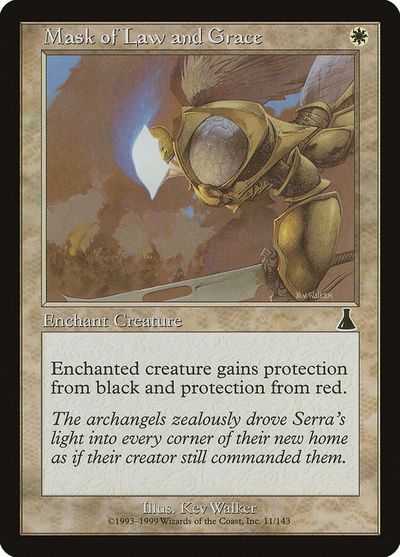 マジックザギャザリング MTG 白 法と優雅の仮面 UDS-11 コモン 【中古】